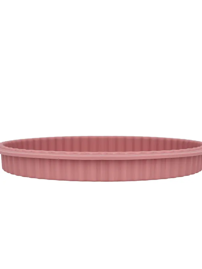 Forma EASY BAKE na tartę silikonowa różowa 31 cm