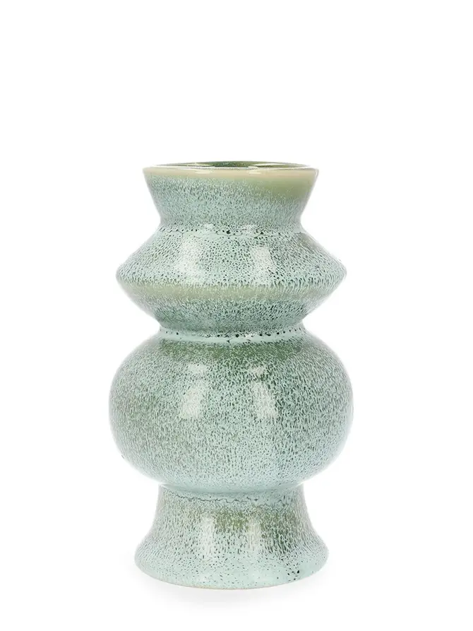 Wazon RONA ceramiczny zielony 9x15,5 cm