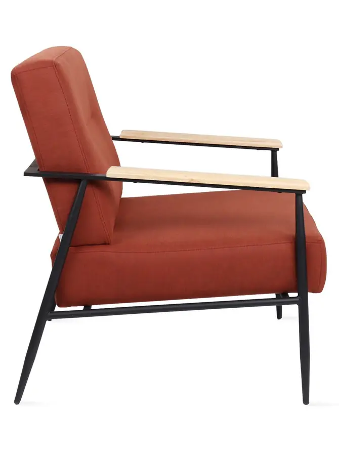 Fotel VELUDO karmelowy 71x70x83 cm