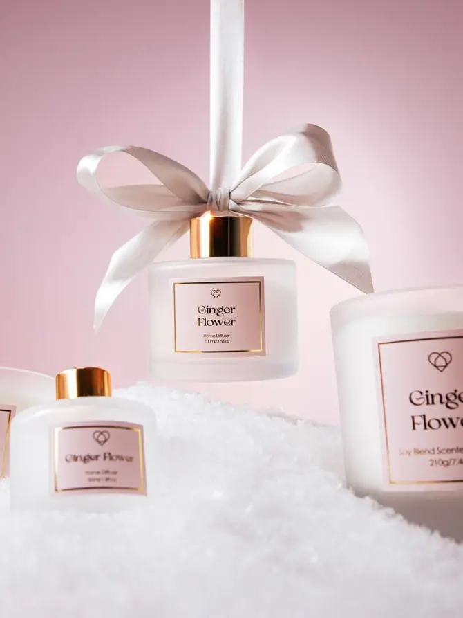 Zestaw zapachowy SPARKLING NOEL Ginger flower 50 ml + 70 g