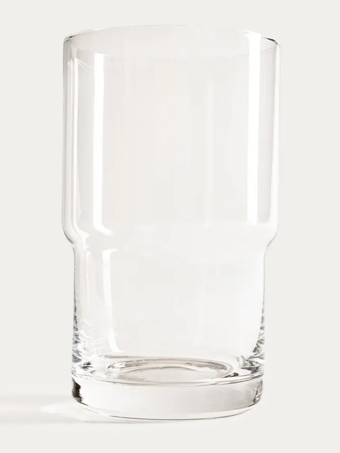 Zestaw szklanek IRMA piętrowanych, transparentnych 4 szt. 0,45 l
