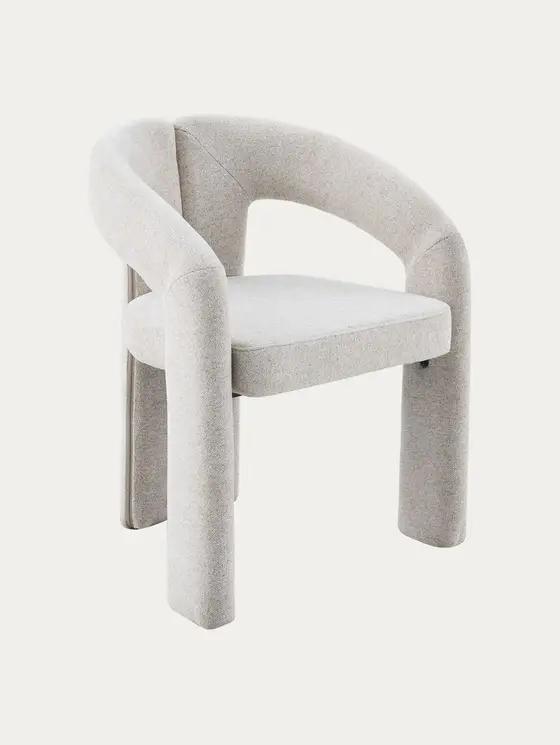 Fotel ROVELLE beżowy 61x58,5x78,5 cm