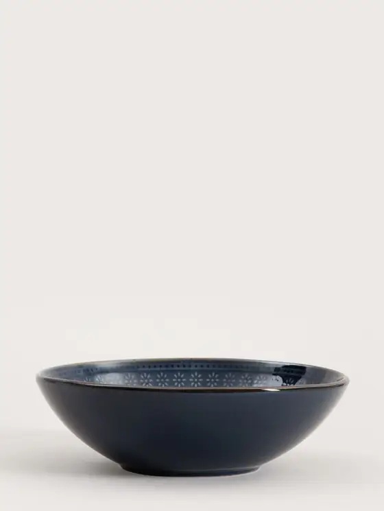 Talerz INDIE głęboki granatowy 18 cm