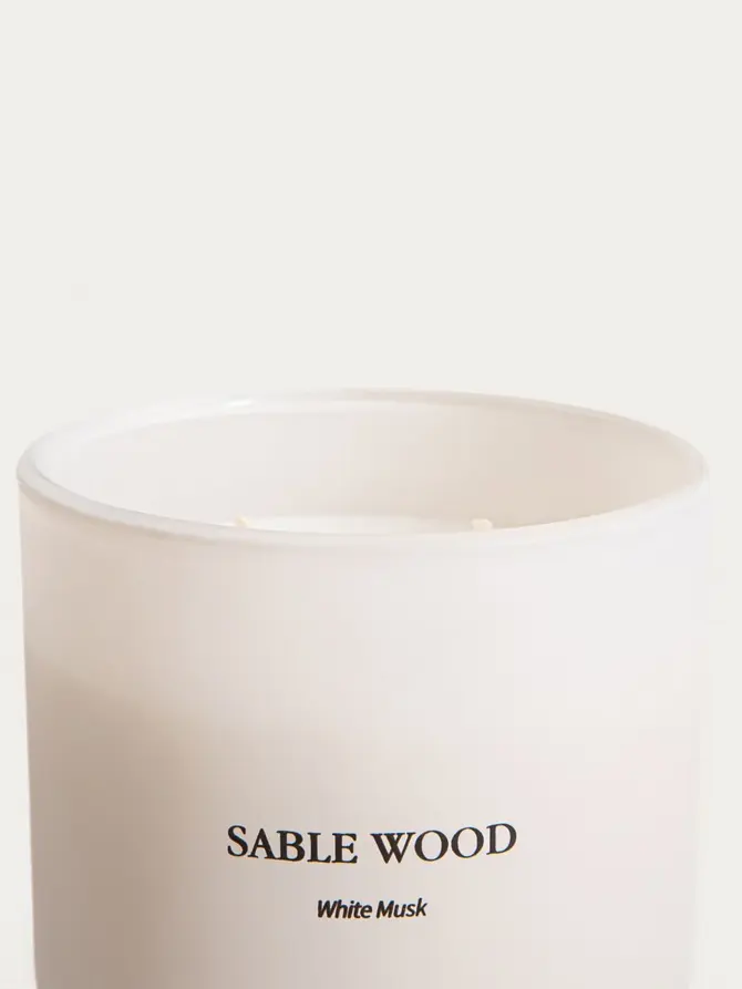 Świeca zapachowa SABLE WOOD White Musk 400 g