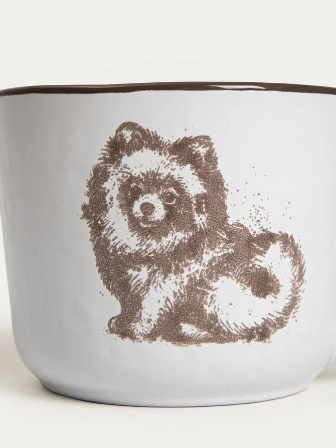 Kubek BONTI z pomeranianem 0,4 l