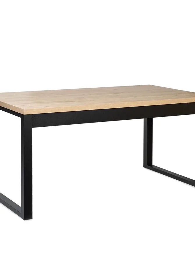 Stół VITO stół prostokątny czarne nogi 160x90cm