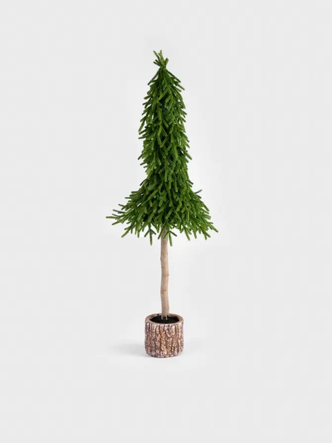 Choinka HECTOR zielona na pieńku 80 cm