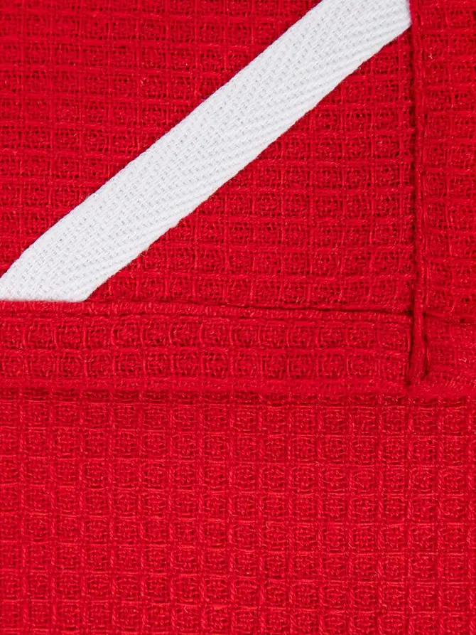 Zestaw ścierek kuchennych RUE z haftem i obszyciem 2*45x65 cm