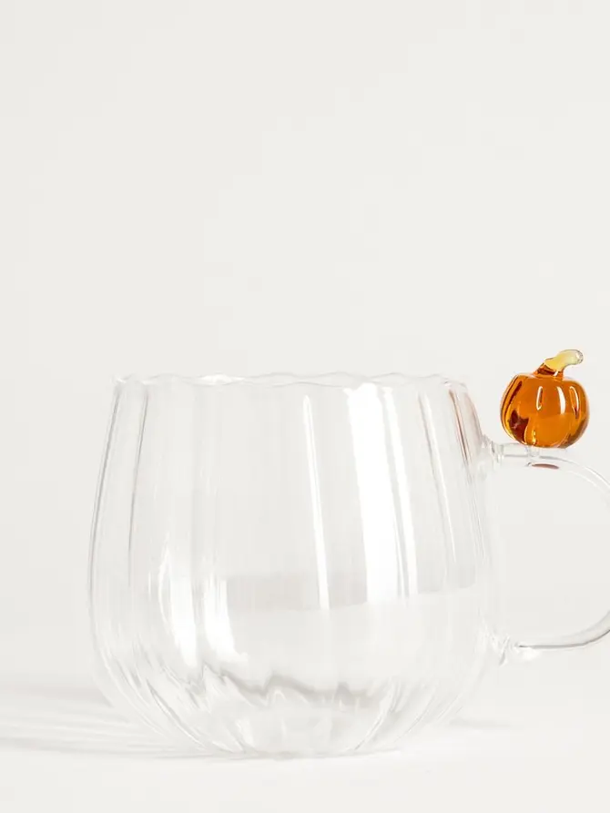 Szklanka PUMPKIN z dynią na uchu 0,35 l