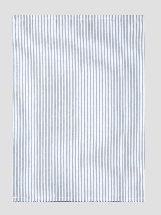 Zestaw ścierek kuchennych ANDIE z falbanką + w paski 2*45x65 cm