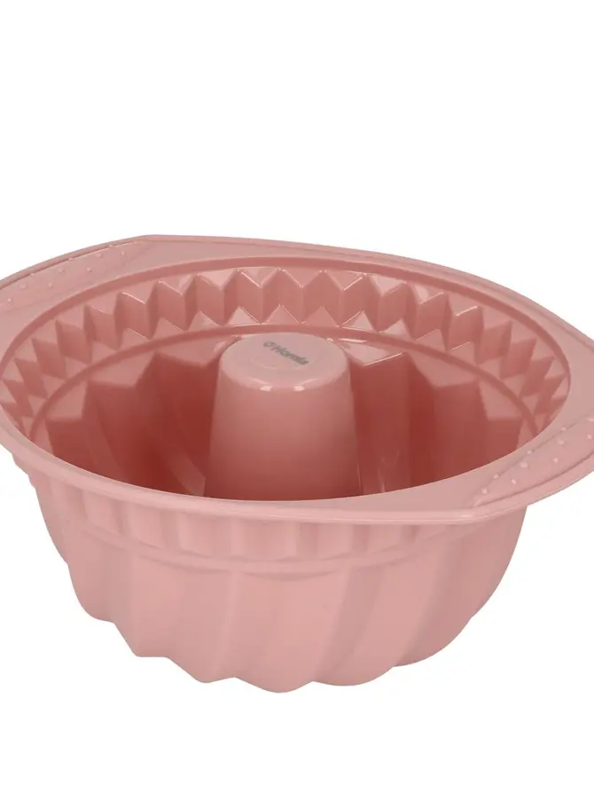 Forma EASY BAKE na babkę silikonowa różowa 24x10 cm