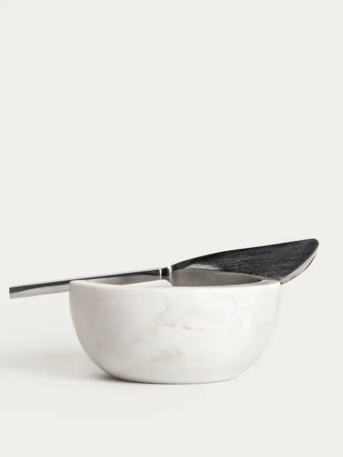 Naczynie do serwowania MARBLE masła 10x4cm