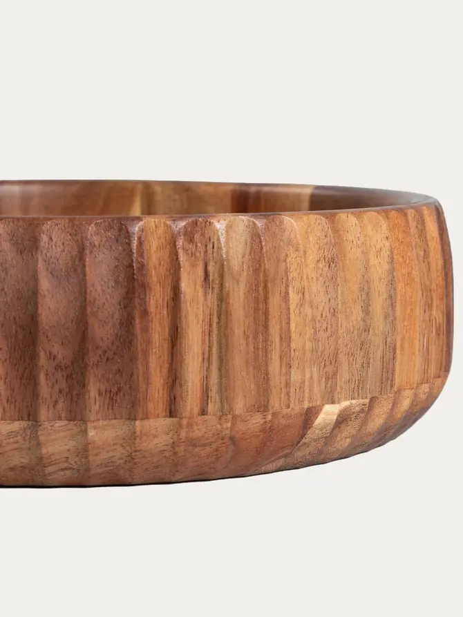 Miska RILLET do serwowania ryflowana 19x6 cm