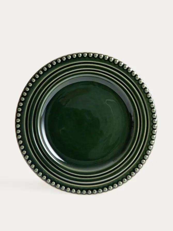 Zestaw talerzy KOBBI deserowych zielonych, 21,5 cm 4 szt.