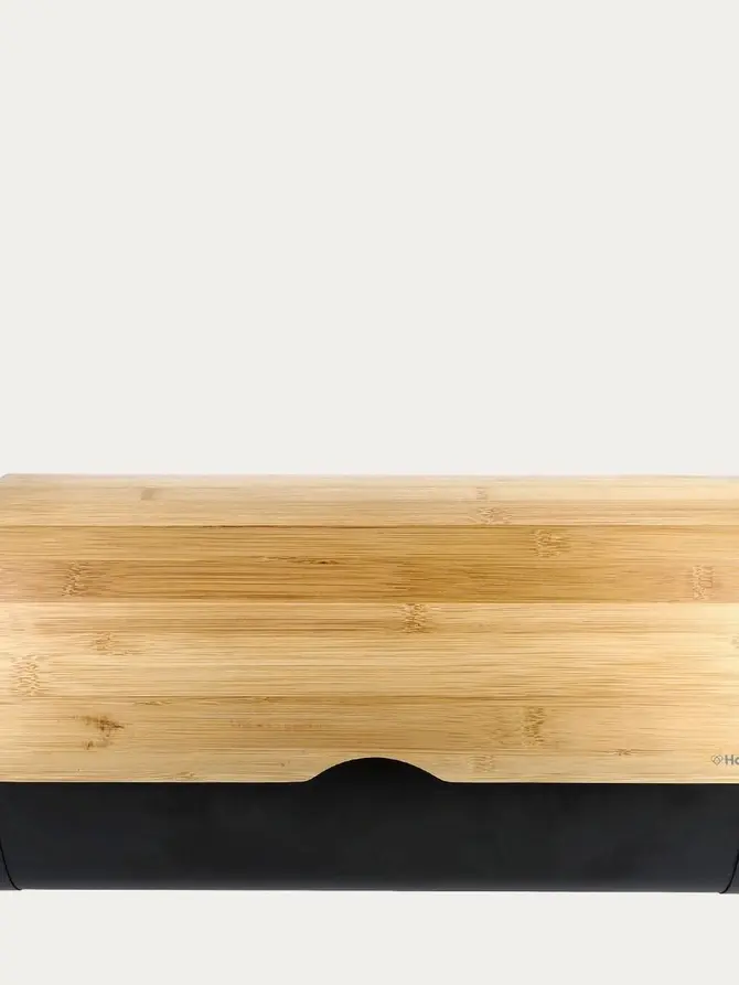 Chlebak RAKEL zaokrąglany czarny 38x25x21 cm