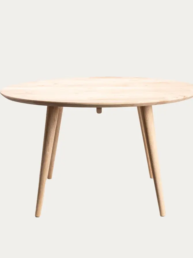 Stolik kawowy ANGU naturalny 75x75x43 cm