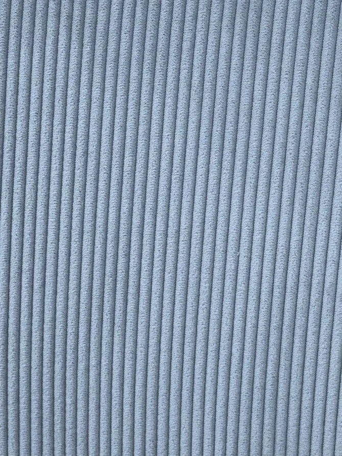 Fotel LUNAIRE obrotowy sztruksowy niebieski 86x76x87 cm