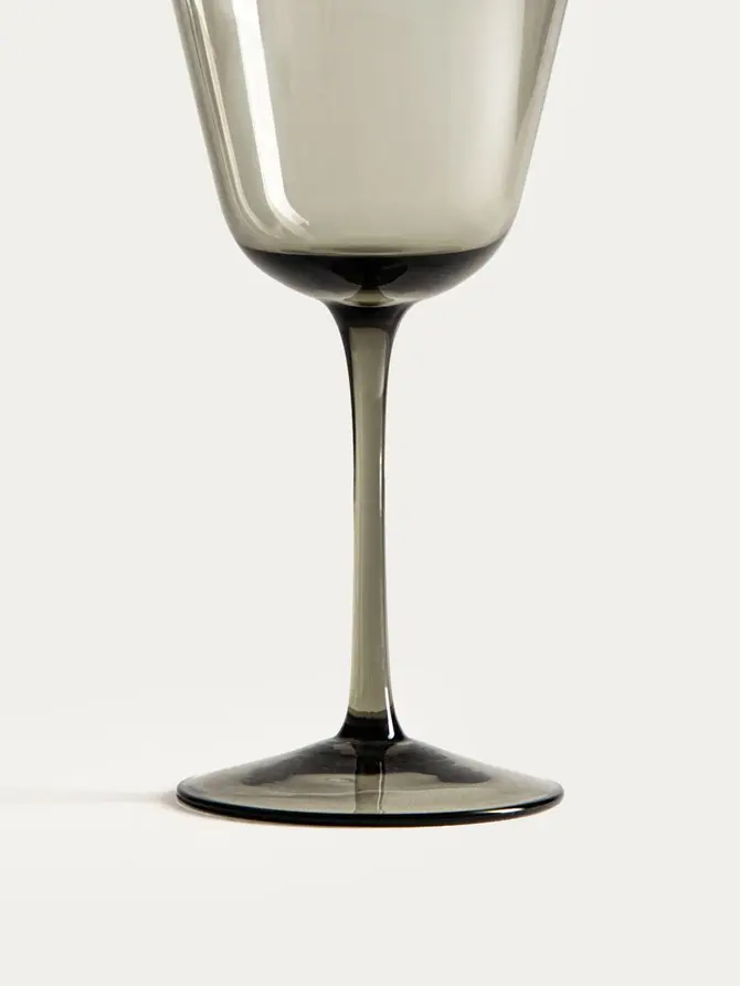 Kieliszek AMBERIS szary 0,28 l