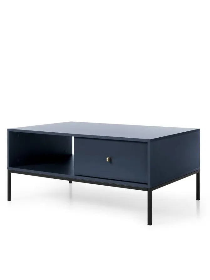 Szafka RTV MONO! granatowa 103,5x46,2x68 cm