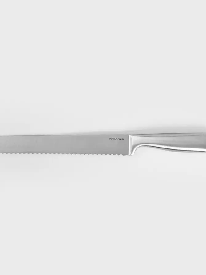 Nóż ONTARIO do chleba srebrny 32 cm