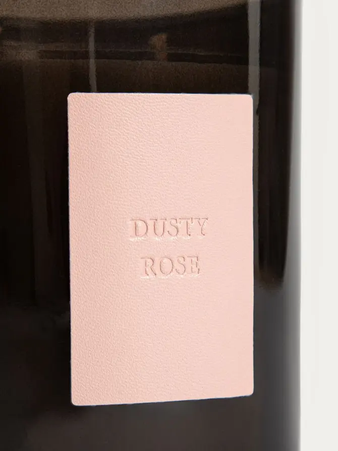 Świeca sojowa URBAN LEATHER Dusty Rose 380 g