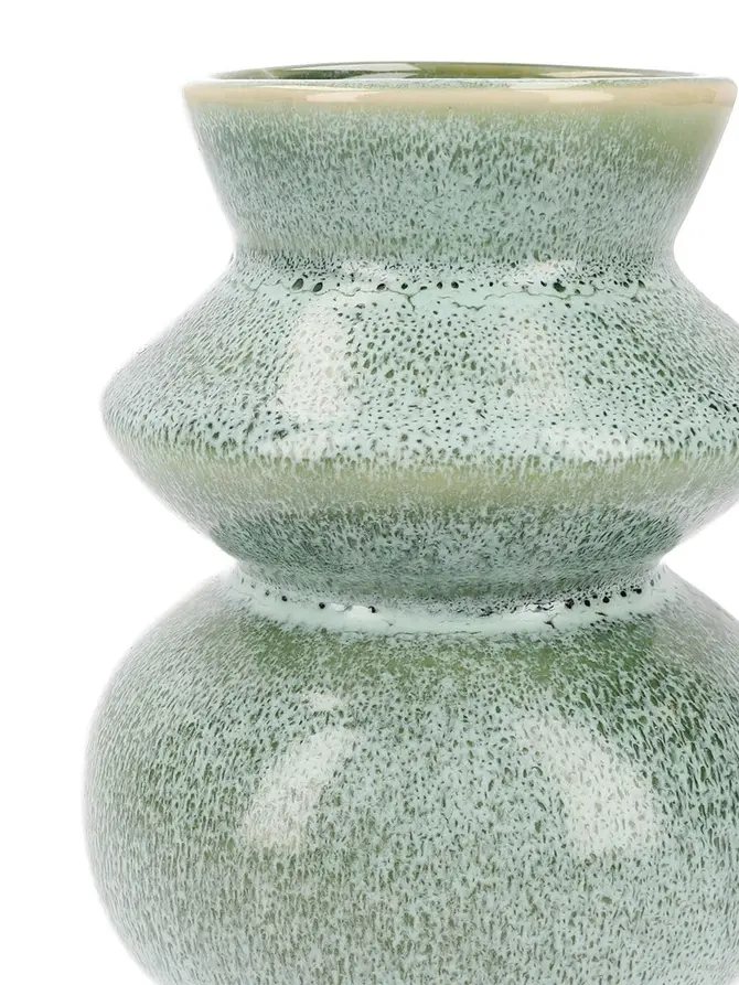 Wazon RONA ceramiczny zielony 9x15,5 cm