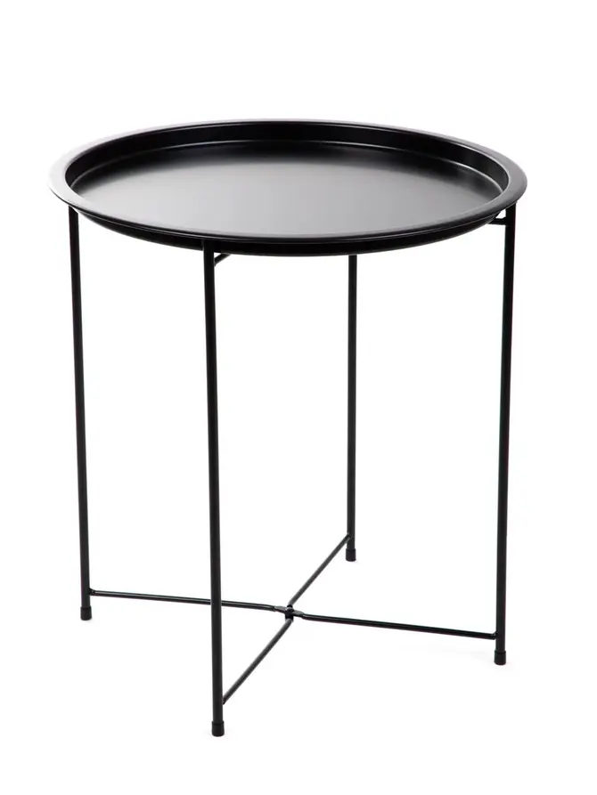 Stolik STALDIS czarny 47x47x47 cm