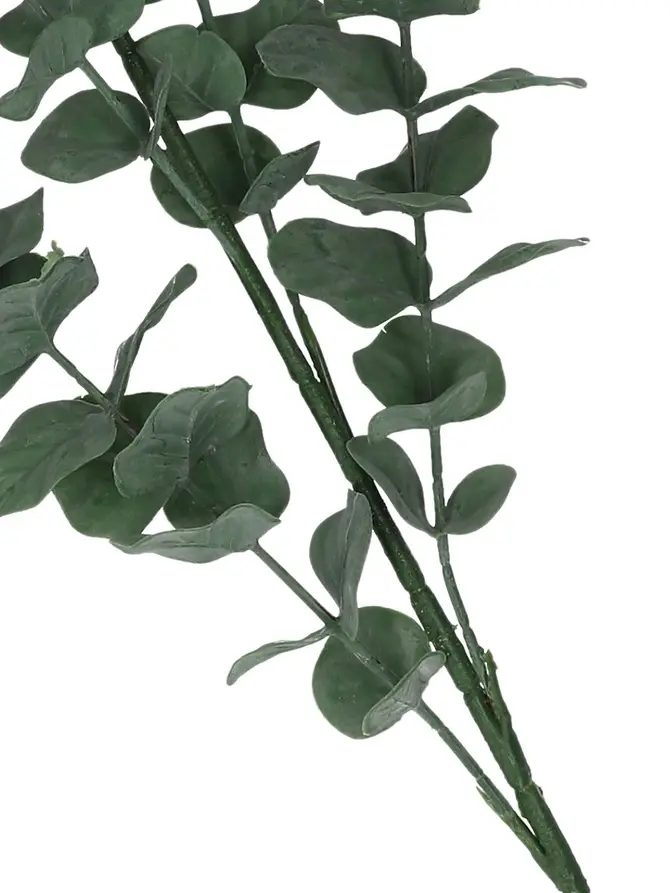 Gałązka sztuczna EUCALYPTUS zielona 95 cm