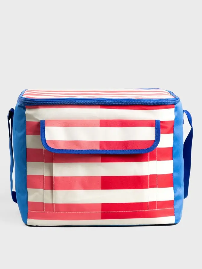 Torba termiczna COLOUR BLOCKS w paski 32x23x28 cm