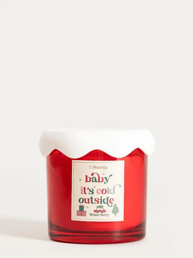 Świeca zapachowa SNOW-KISSED Winter Berry 270 g