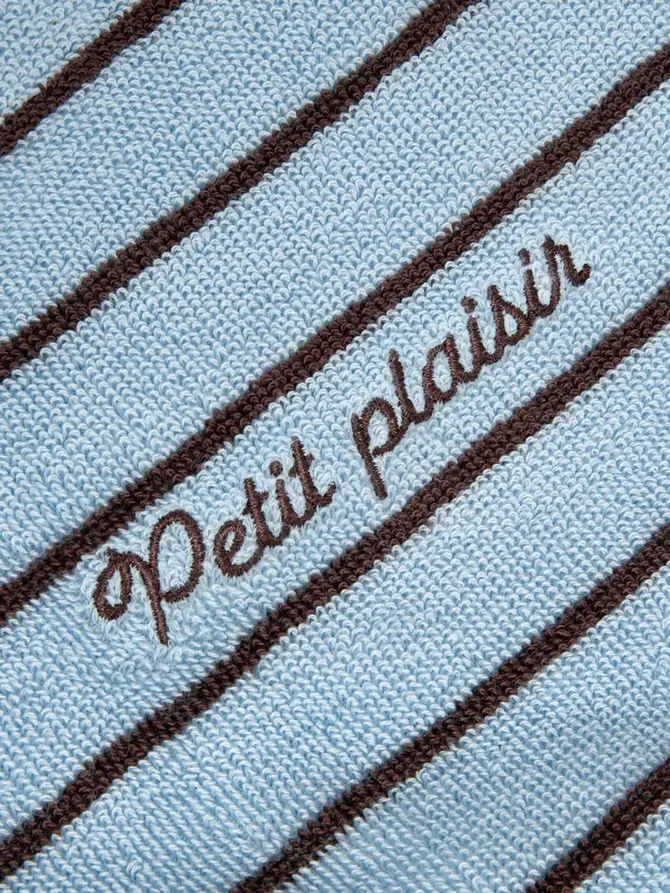 Szlafrok MON PARIS w brązowe paski L/XL