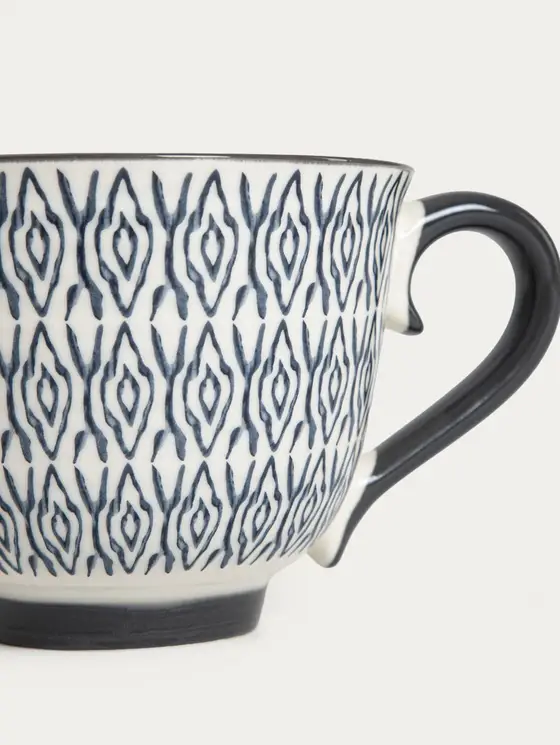 Kubek KIVO porcelanowy szary 0,4 l