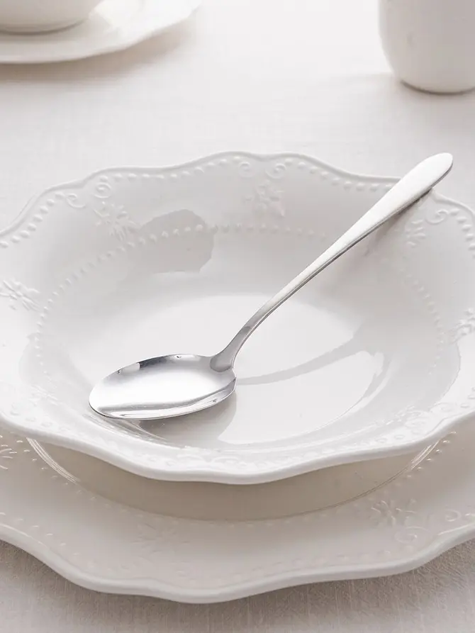 Talerz VISTAL głęboki biały 23 cm