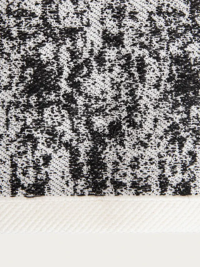 Ręcznik VIOLA biało-czarny 70x130 cm