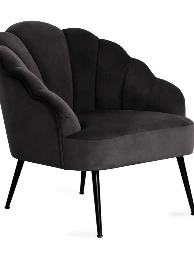 Fotel ARIEL czarny 65x71x76 cm