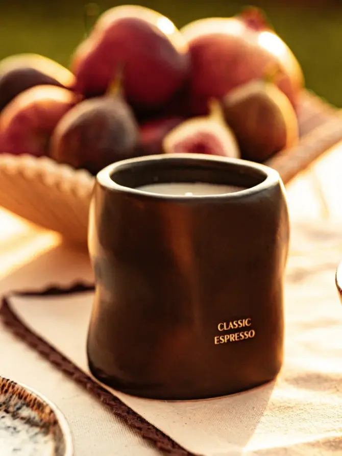 Świeca zapachowa ceramiczna PATISSERIE MINI Classic Espresso 220 g