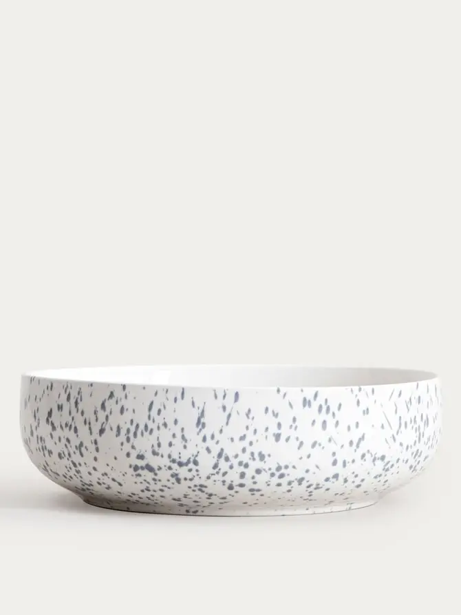 Misa CAVIANO do serwowania nakrapiana 29x9 cm