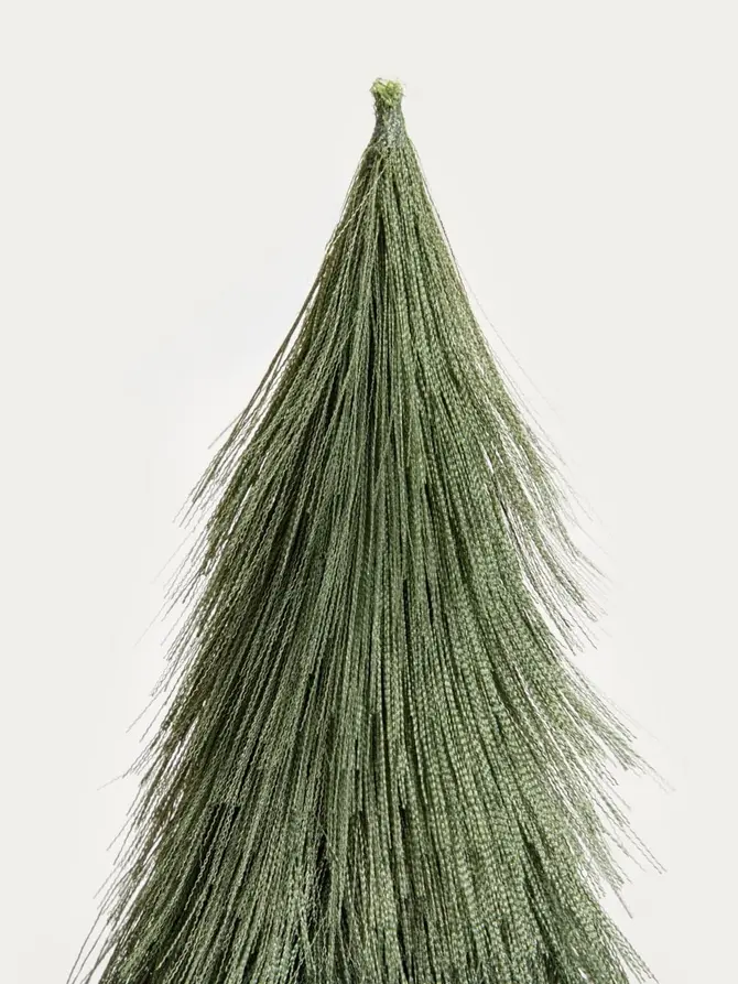Dekoracja CANNE choinka sztuczna zielona 31 cm