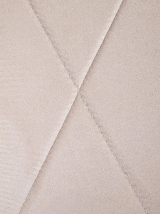 Krzesło FELLICE welurowe beżowe 56x61x86 cm