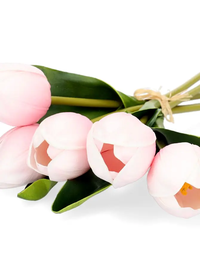 Kwiaty LITEN sztuczne tulipany różowe 30 cm