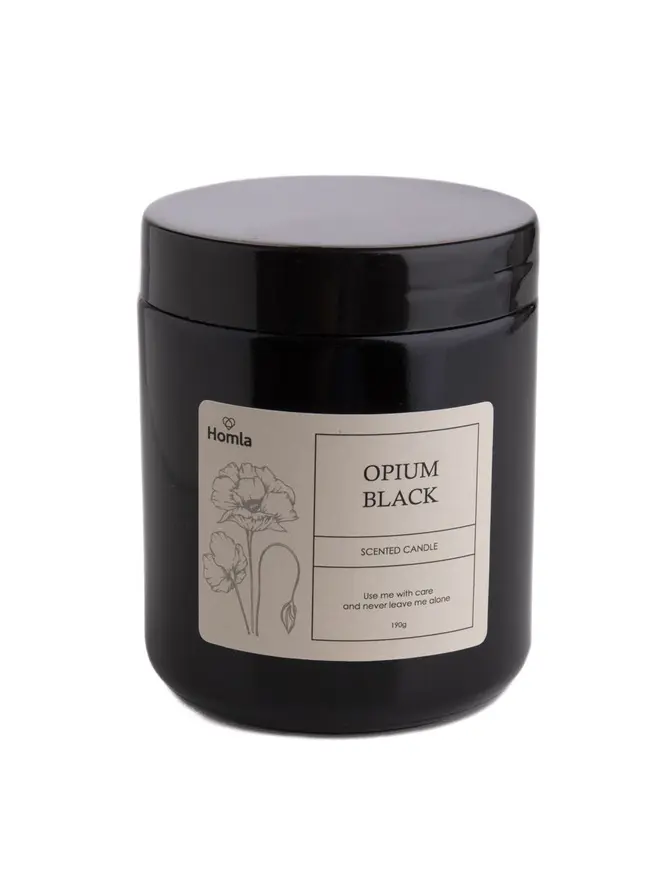 Świeca zapachowa TOFU Opium Black 190 g