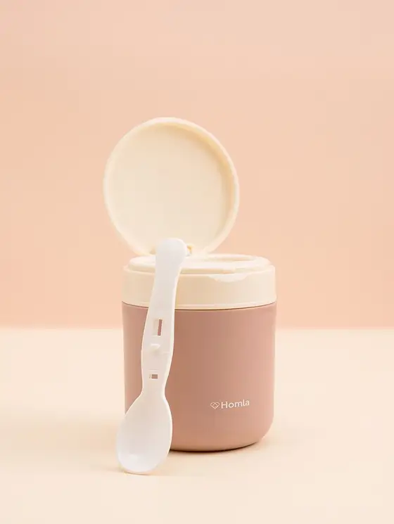 Pojemnik POPPIE na jogurt różowy 380 ml