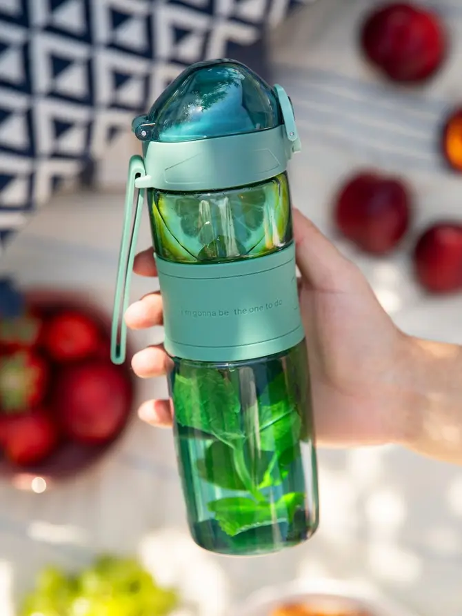 Butelka bidon POPPIE zielona 0,6 l