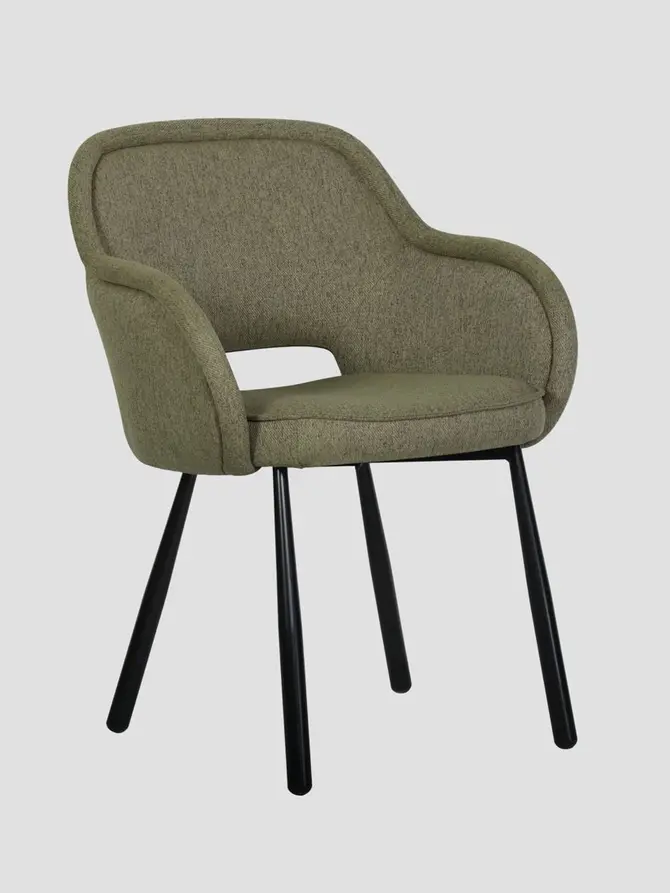 Krzesło CAMPEA Zielone 61x61x84 cm