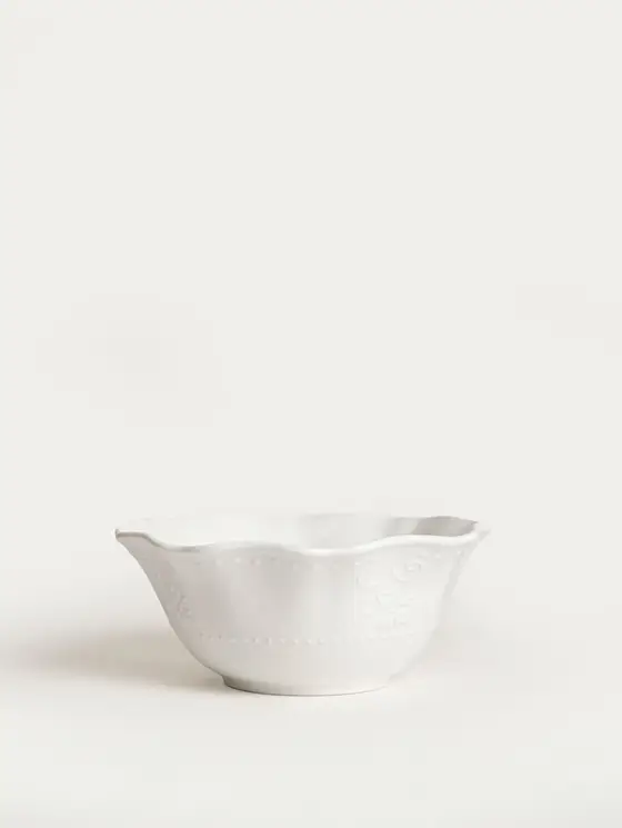 Miska VISTAL porcelanowa biała 0,45 l