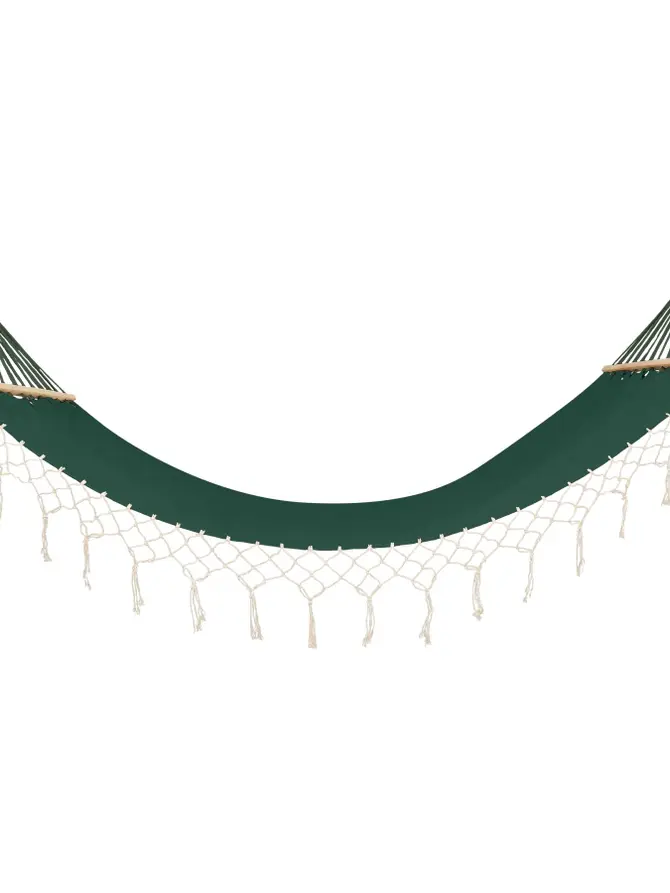 Hamak WOBBLE ciemnozielony 100x200 cm