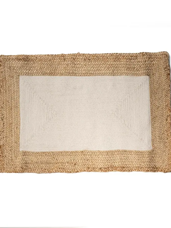 Dywan RETAN jutowy ecru 60x90 cm