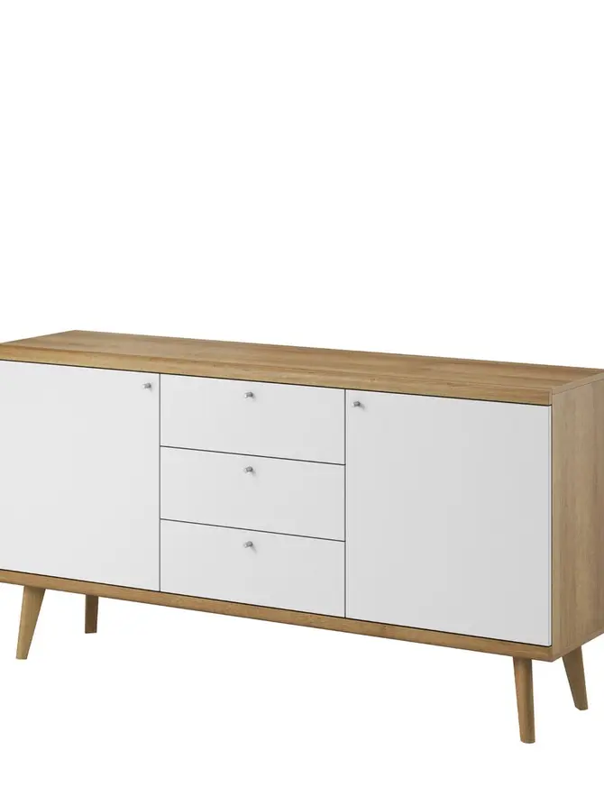 Komoda PRIMO biała 160x40x83 cm
