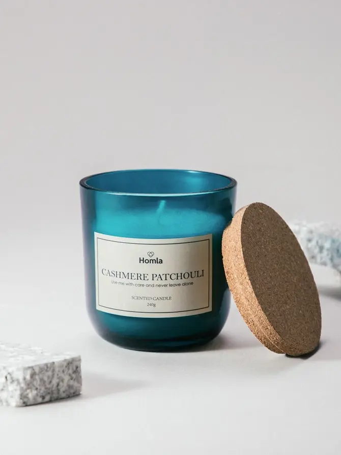 Świeca zapachowa VERDE Cashmere Patchouli 240 g