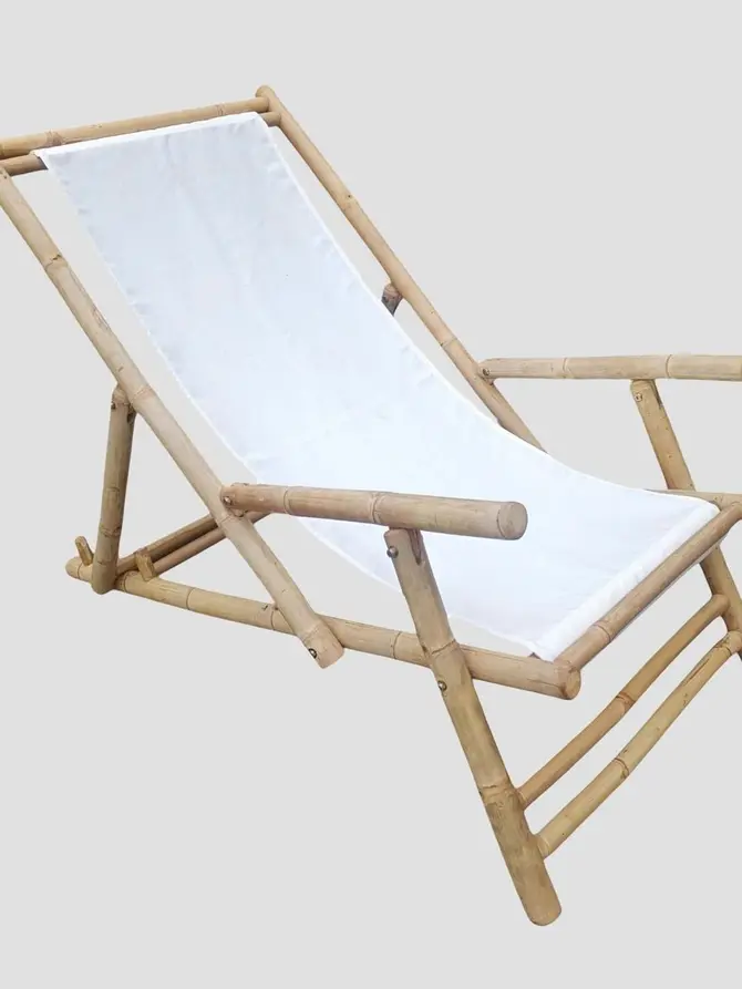 Leżak MARE Biały 59x107x85 cm